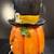 Molded Foam Pirate Pumpkin Lite Up Halloween Jack O’ Lantern RIP 12” T 5 thumbnail
