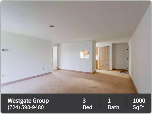 $880 / 3br - 1000ft2 - Convenient location in Indiana - Come see our 3 Bed / 1 bath! (Indiana)63836542306305120