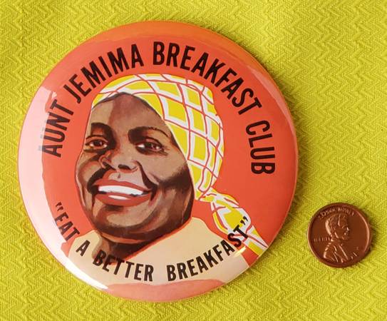 1950’s Breakfast Club “Eat a Better Breakfast” LARGE Button Pin 1