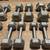 Beautiful Set Of Hex Cast Iron Dumbbells  In NEW CONDITION Total: 190 lbs 1 thumbnail