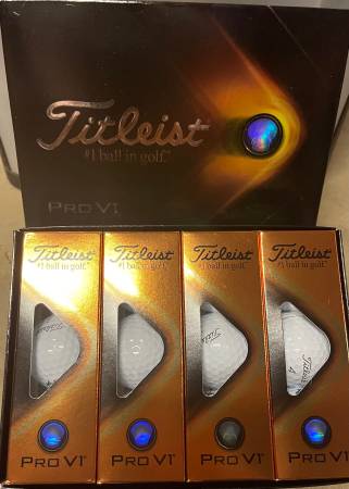 Titleist Pro V golf balls 1