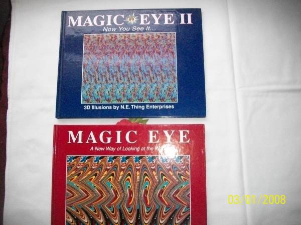 Magic Eye Illusion Book Set 1