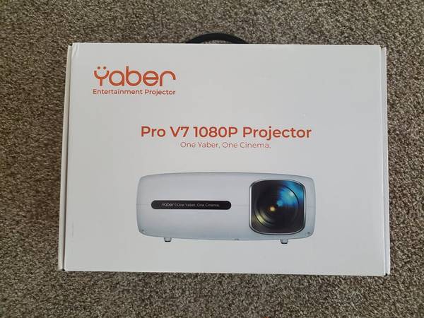 Yaber Pro V7 1080P Projector + Tripod Projector Screen Bundle
