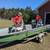14 Ft River Kraft Fiberglass Boat AND Trailer 1 thumbnail