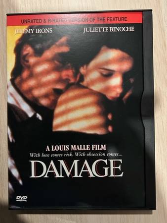 DAMAGE - Louis Malle - Used DVD in Excellent Condition 1