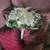 Wedding, Bridal shower decor.White silk flower garlands, bouquets 7 thumbnail