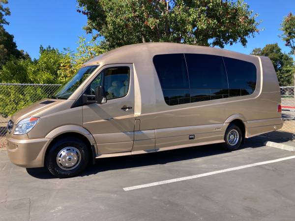 Custom Mercedes Sprinter Luxury Travel & Entertainment Van 1