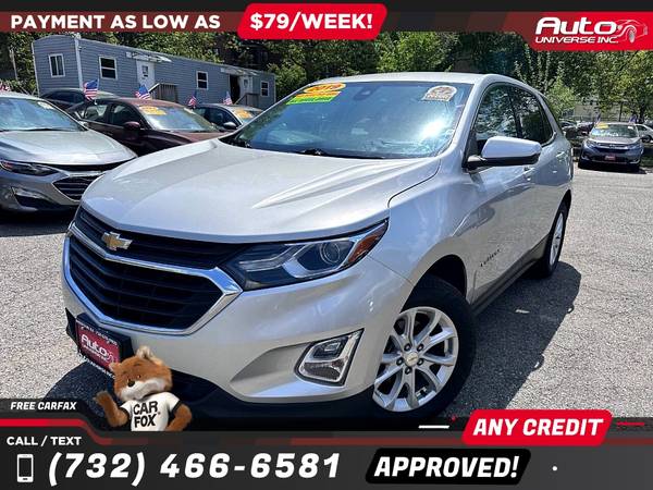 2019 Chevrolet Equinox LT 4x4SUV 4 x 4 SUV 4-x-4-SUV w2FL w 2 FL w-2-F - $500 (Todos los precios anunciados son PAGOS INICIALES)63614764412417121