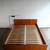 Vintage Danish modern queen teak bed frame by Axelsens Mobelfabrik 1 thumbnail