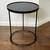Black Metal Modern Round End Table 3 thumbnail