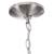 ~ ~ ~ Hampton Bay 5-Light Brushed Nickel Chandelier ~ ~ ~ 6 thumbnail