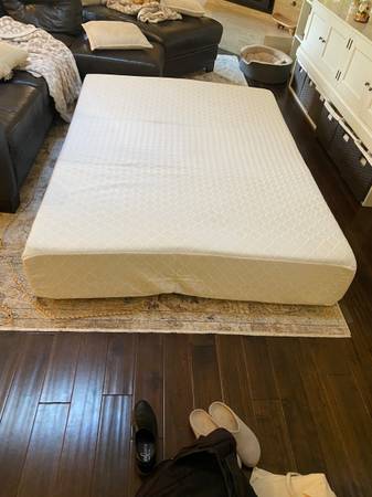 Queen Bed and frame Great condition 1