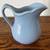McNicol Pottery (Clarksburg, WV) 4 inch Blue Creamer 5 thumbnail