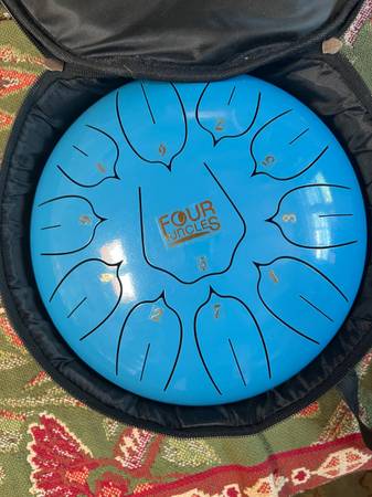 Steel Tongue Drum - $40 (Downtown Santa Fe)62972944364035121