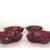 Anchor Hocking Ruby Red, Maple Leaf Shaped Dishes - Set of 4 6 thumbnail