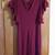Teen Girls Francesca's burgundy dress - size XS 2 thumbnail