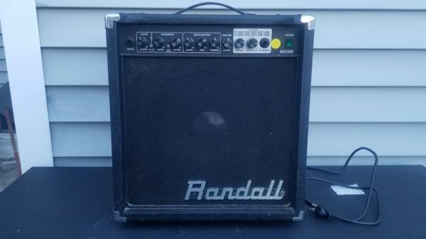Randall Guitar Amp with effects 1