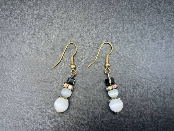Snowman Earrings 1
