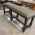 Dining/Entryway Bench, Wood Counter Height Upholstered Bench 60"L, NEW 9 thumbnail