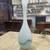 Large Hand blown White/Teal Art Glass Vase 3 thumbnail