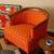 Vintage Mid-Century Modern Barrel Chair 4 thumbnail