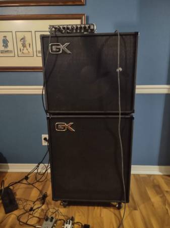 GALLIEN KRUEGER Legacy 800 head, GK410, GK MB210 combo, Omnisistem EB118a 1x18 p 1