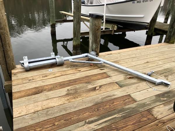 davit  boat lift 1