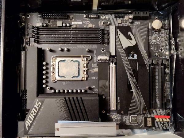 "New" I7-13700k + Z790 Aorus Elite DDR4 1