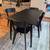 Modern Ikea Lisabo Black Dining Table Set – Great Condition 3 thumbnail