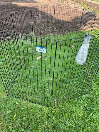 portable dog pen have additional panels as well. 1