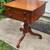 Early Empire Mahogany Two Drawer Stand 13 thumbnail