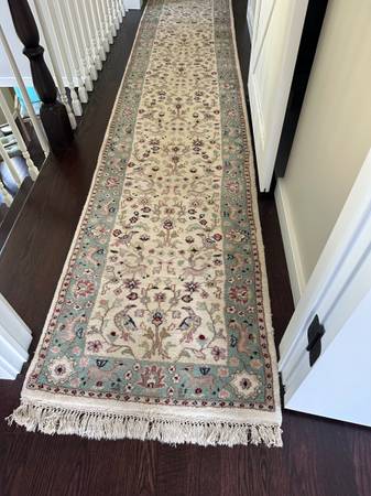 Oriental Runner Approx. 20 ft x 28” W 1