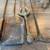 Antique Fireplace Tool Set & Andirons w/ Log Holders Brass Acorn 12 thumbnail