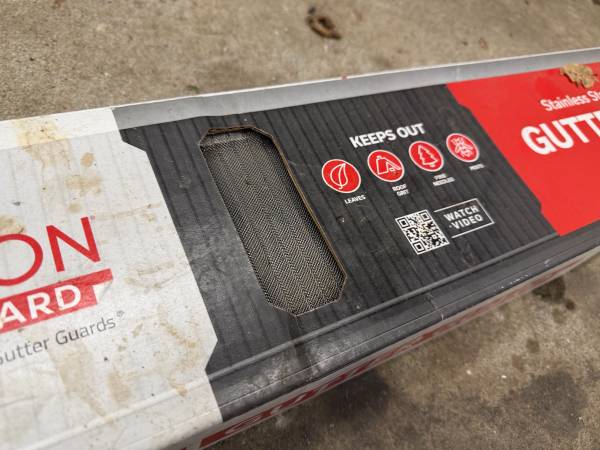 EasyOn Gutter Guards 5” 1