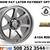 A101 MESA WHEELS SATIN GUM METAL CENTER W/BLACK LIP W/16 SPOKES RIMS 3 thumbnail