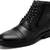 GENUINE LEATHER MEN'S ZIP SIDE ANKLE BOOTS NEVER WORN 1 thumbnail