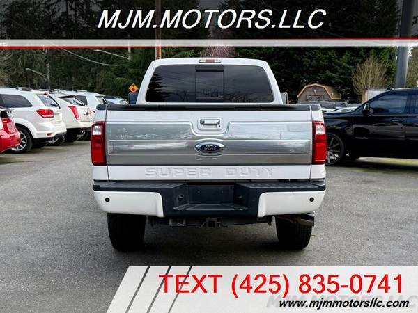**2015** FORD F350 HD CABINA CREW 4WD, DIÉSEL, PLATINUM. EN GRAN ESTADO - $36,99563469737985411123