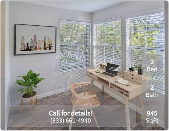 $2,478 / 2br - 945ft2 - Don't miss this fabulous 2 Bed, 2 Bath! Highly desirable location! (Edmonds - Echo Lake Park)63944962473859122