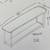 Vintage Mastercraft Style Brass & Glass console /Sofa Table  (SR) 2 thumbnail