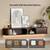 71" Floating TV Stand with Power Outlet for TVs up to 80", Mid Century Modern TV 3 thumbnail