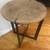 Solid Oak End Table 21” diameter 6 thumbnail