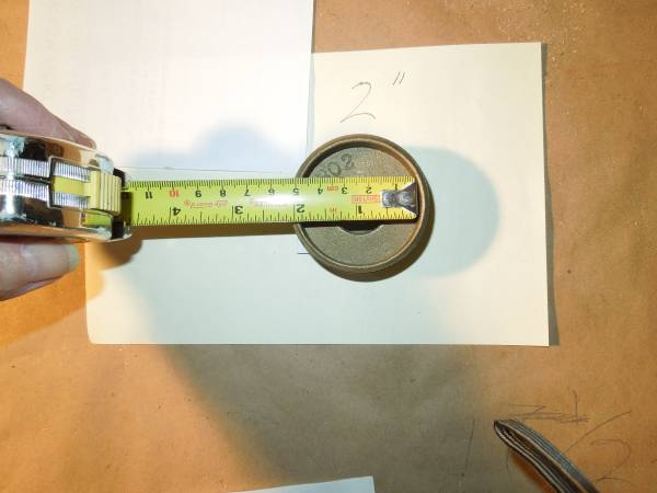 2inch Brass Cleanout Plug 1