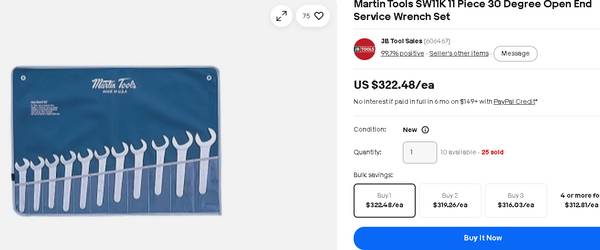 Martin Wrench Set 1