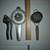 Lot Of 3 Vintage Kitchen Tools, Garlic Press Juicer & Strainer 1 thumbnail