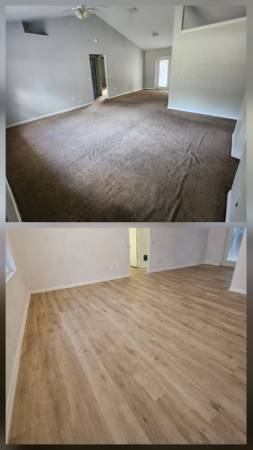 Full-Home LVP Flooring Installation – Clean, Straight, Professional 1