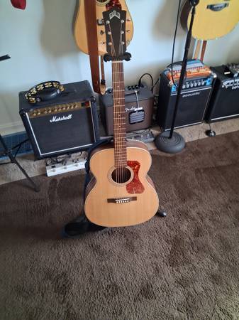 Guild OM-250E Limited Arch back Acoustic Electric Guitar 1