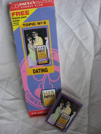 Improvisation Comedy Club Cassette LIVE FROM THE IMPROV  #5 Dating 1