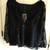 "NEW" Women's Black Silk Blouse, size 3X - Never Worn!! 1 thumbnail