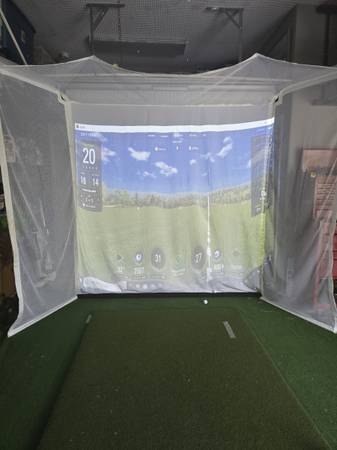 Complete golf simulator 1