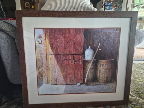Framed Art - "Fallen Leaf" from Schuler's Country Furniture Janesville 1